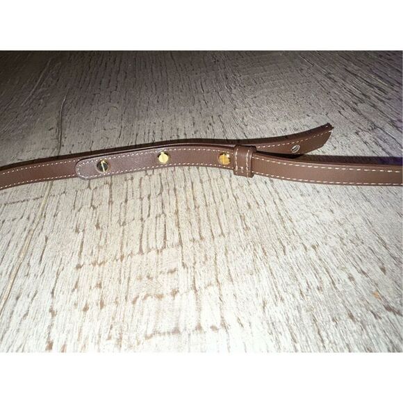 Mansur Gavriel Shearling Mini Bucket Bag in Dark Brown - Picture 9 of 11